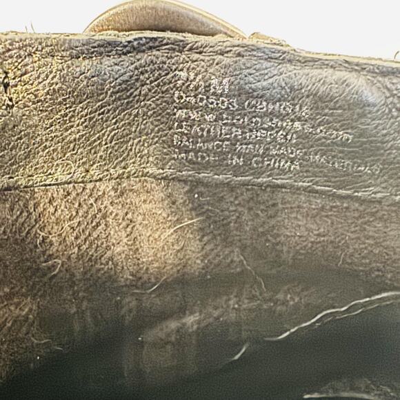 Born Boots Women 7.5 Black Leather Ankle Bootie Buckle Strap Side Zip Block Heel - Picture 11 of 12